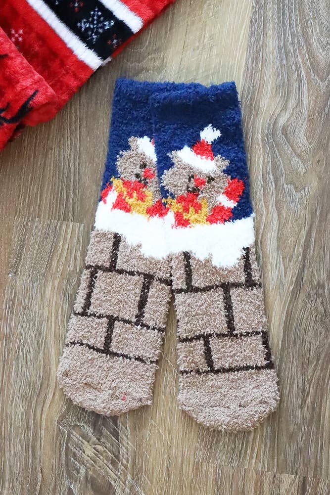Christmas Fuzzy Socks