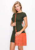 Samantha Fringe Crossbody Bag