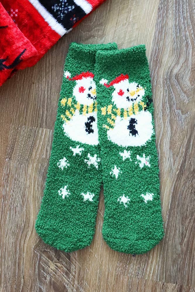 Christmas Fuzzy Socks