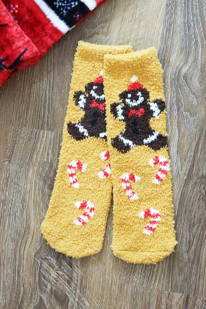 Christmas Fuzzy Socks