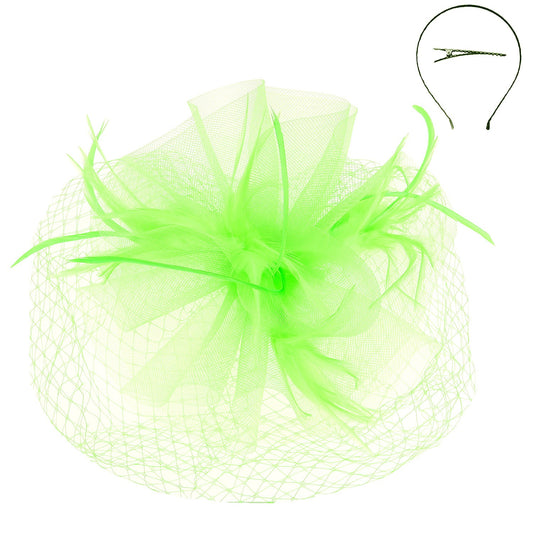 Meet me at the finish line Fascinator