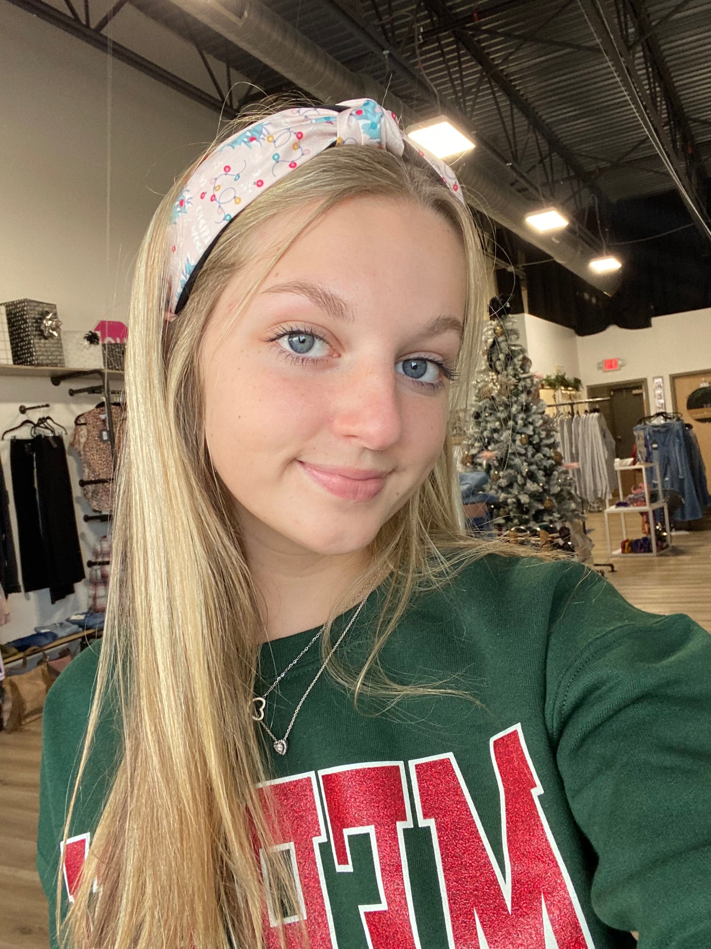 Christmas knotted head bands
