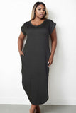 Barbie’s vneck maxi dress