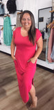 Barbie’s vneck maxi dress