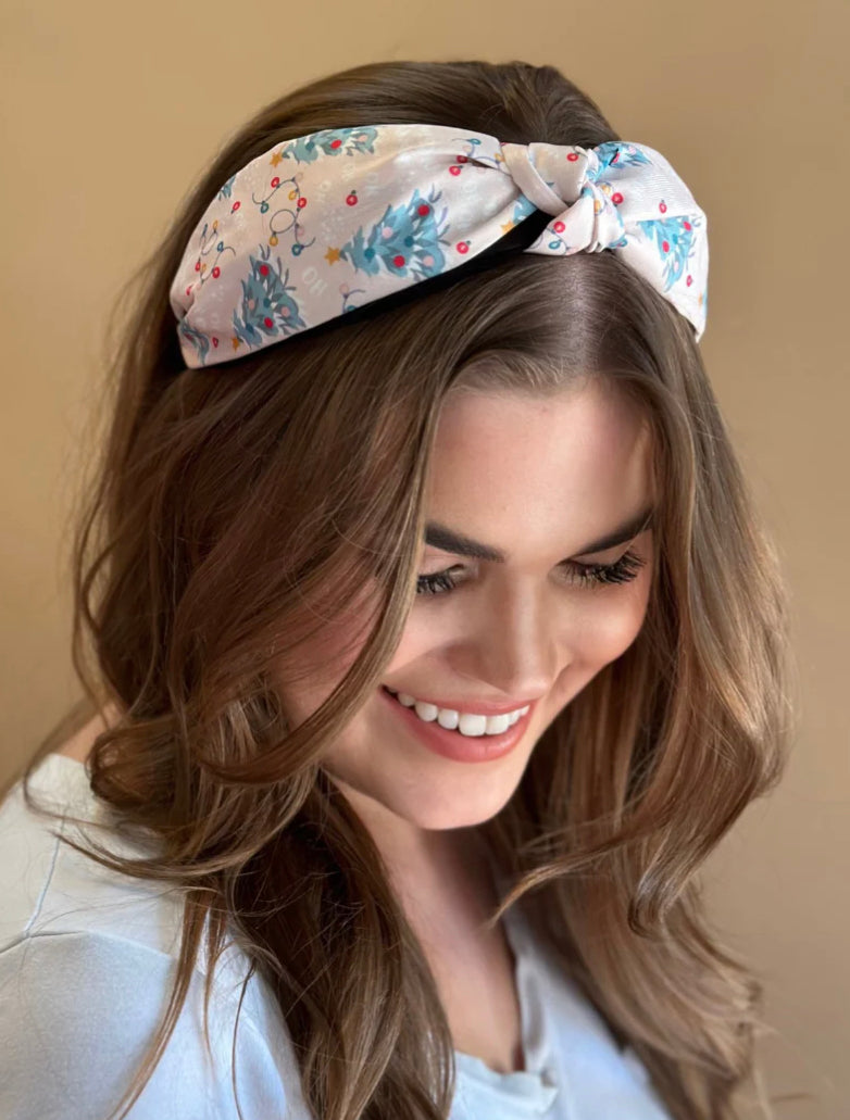 Christmas knotted head bands