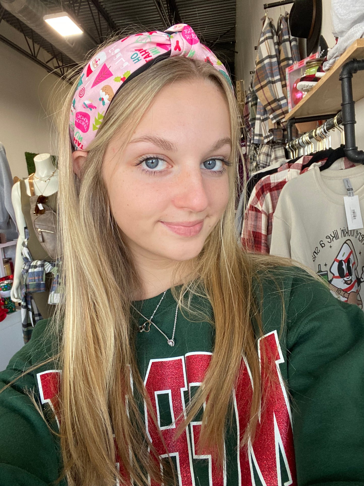 Christmas knotted head bands