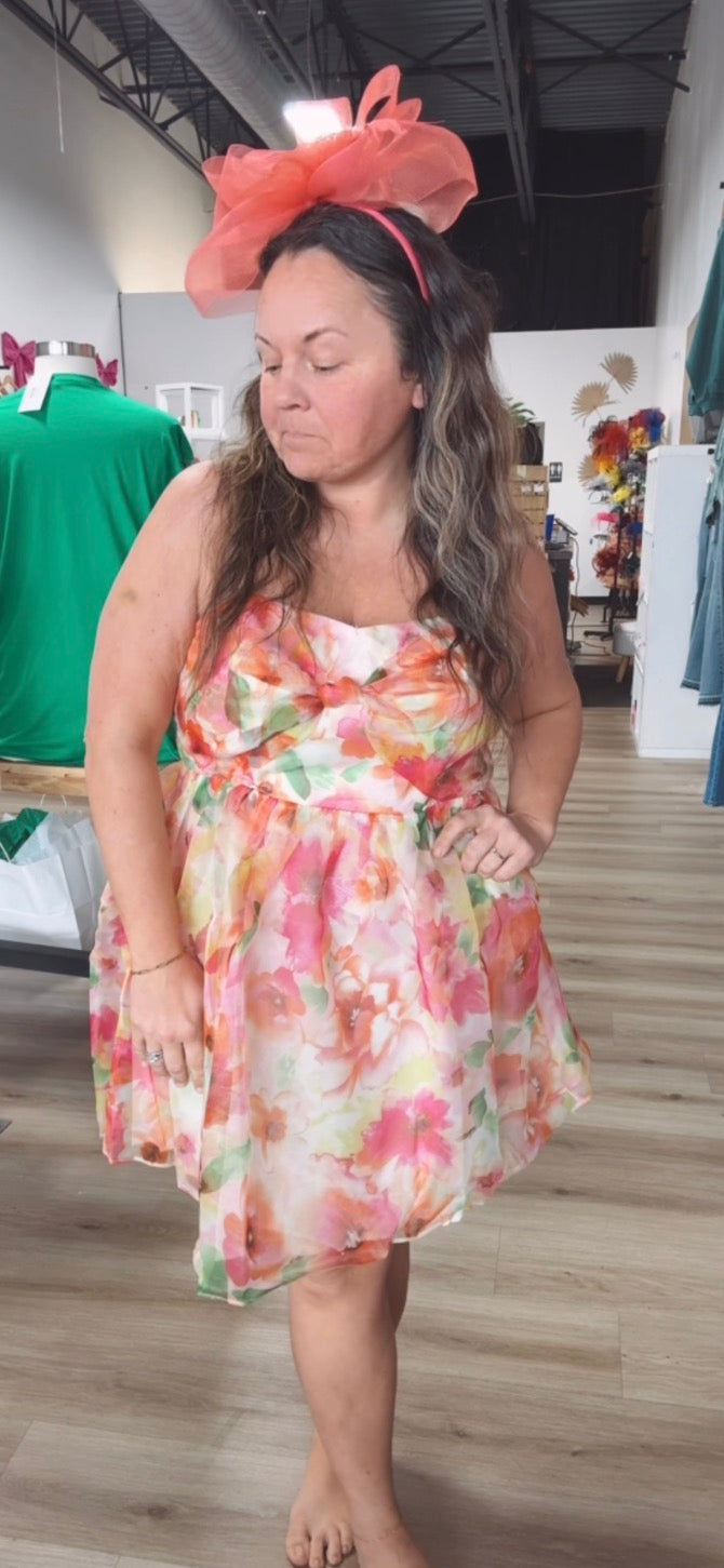 Garden Glow Mini Dress