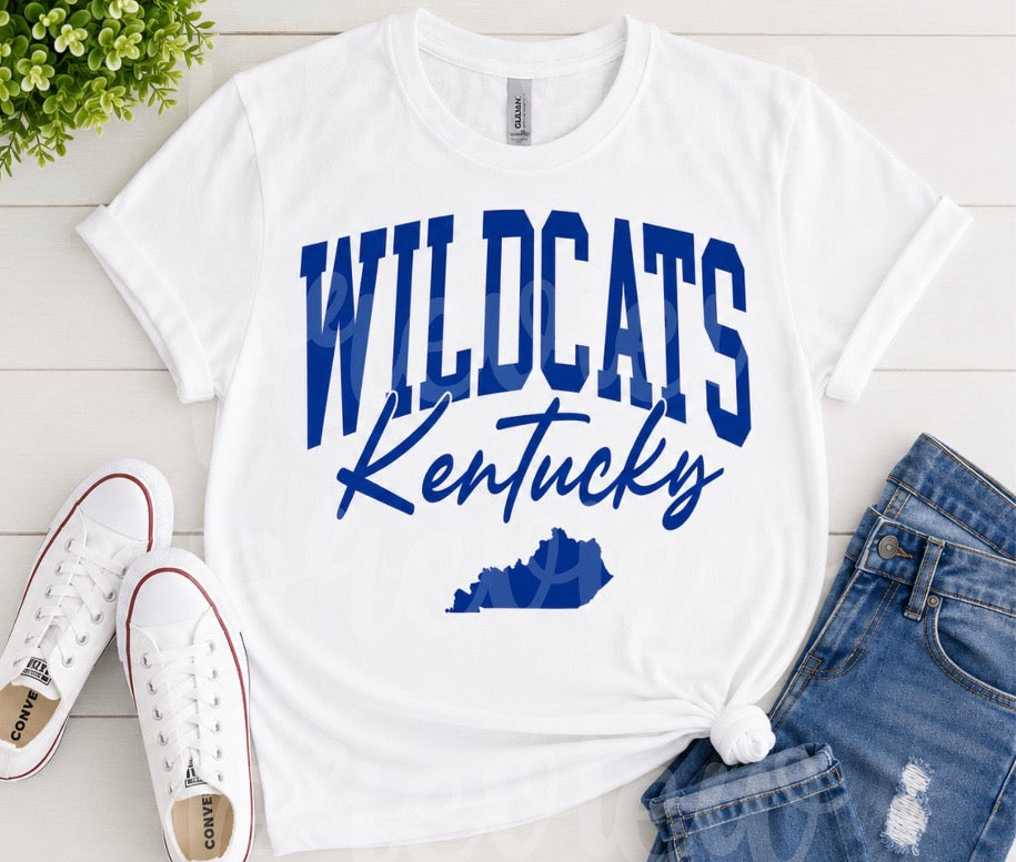 Kentucky wildcats tee
