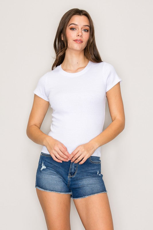 Basically your favorite ribbed tee