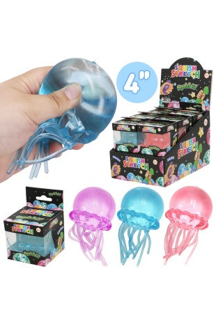 4inch jelly fish squishes