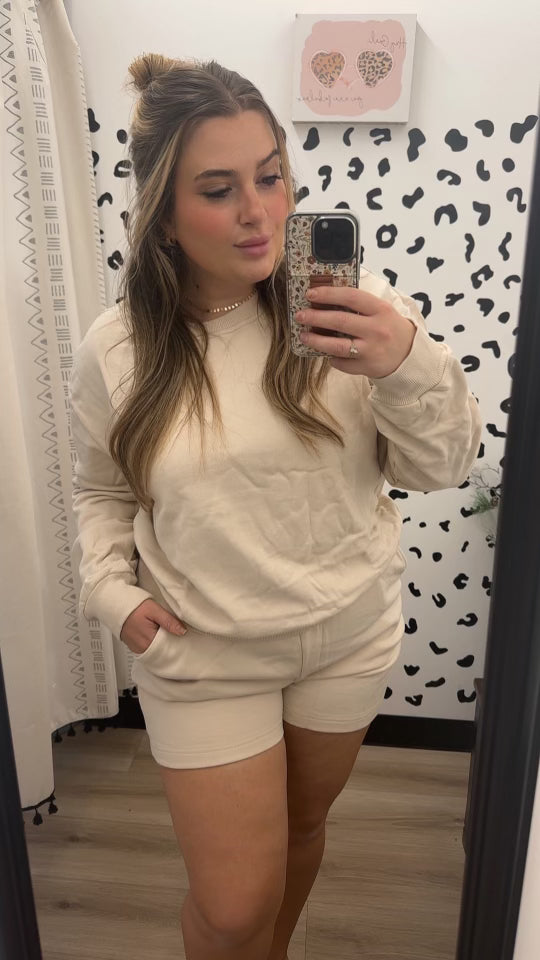 LOUNGE NIGHTS IN SHORTS SET