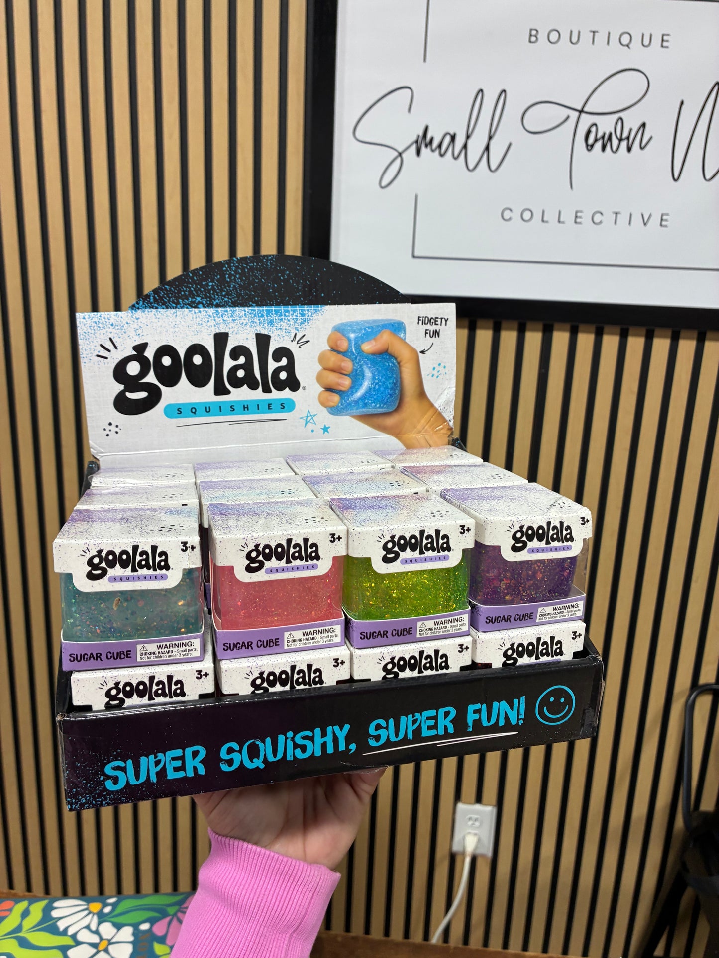 Goolala Squishy Glitter Cubes