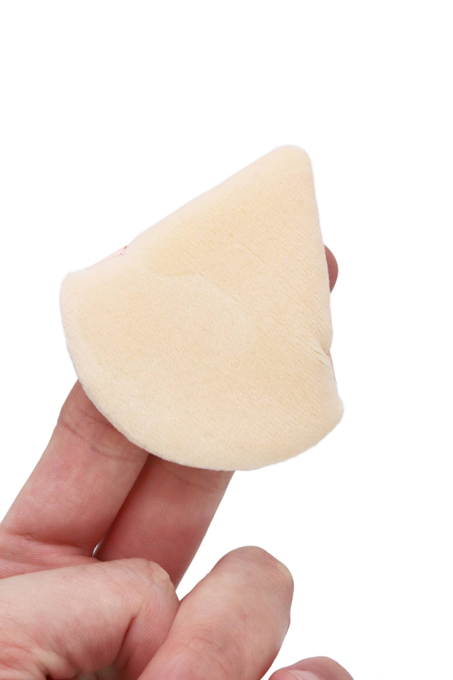 Velvety Triangle Makeup Powder Puff - 3 pc/bag