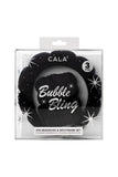 Black Spa Headband & Wristband Bling Set