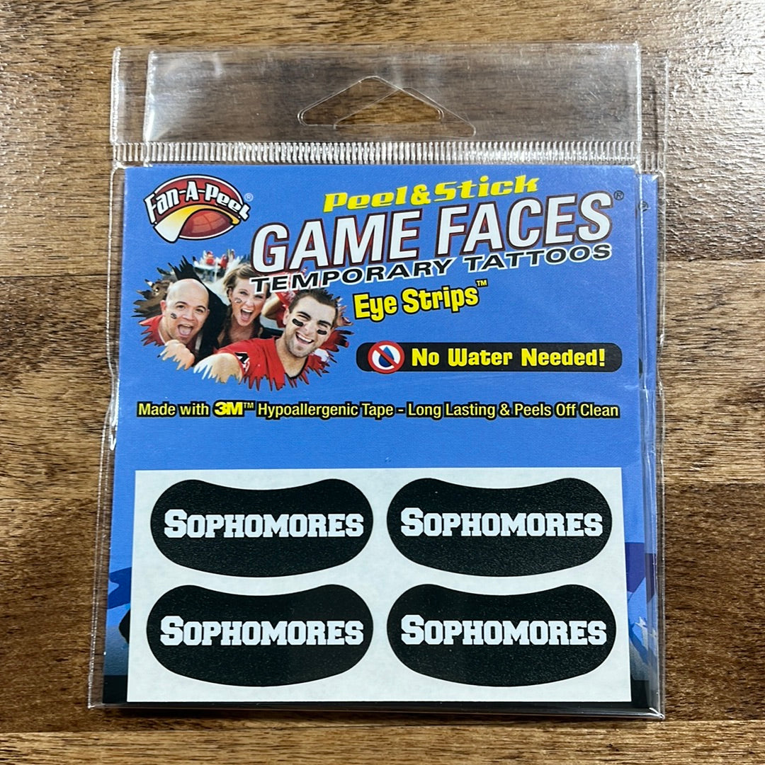 Game face-Sports tattoo
