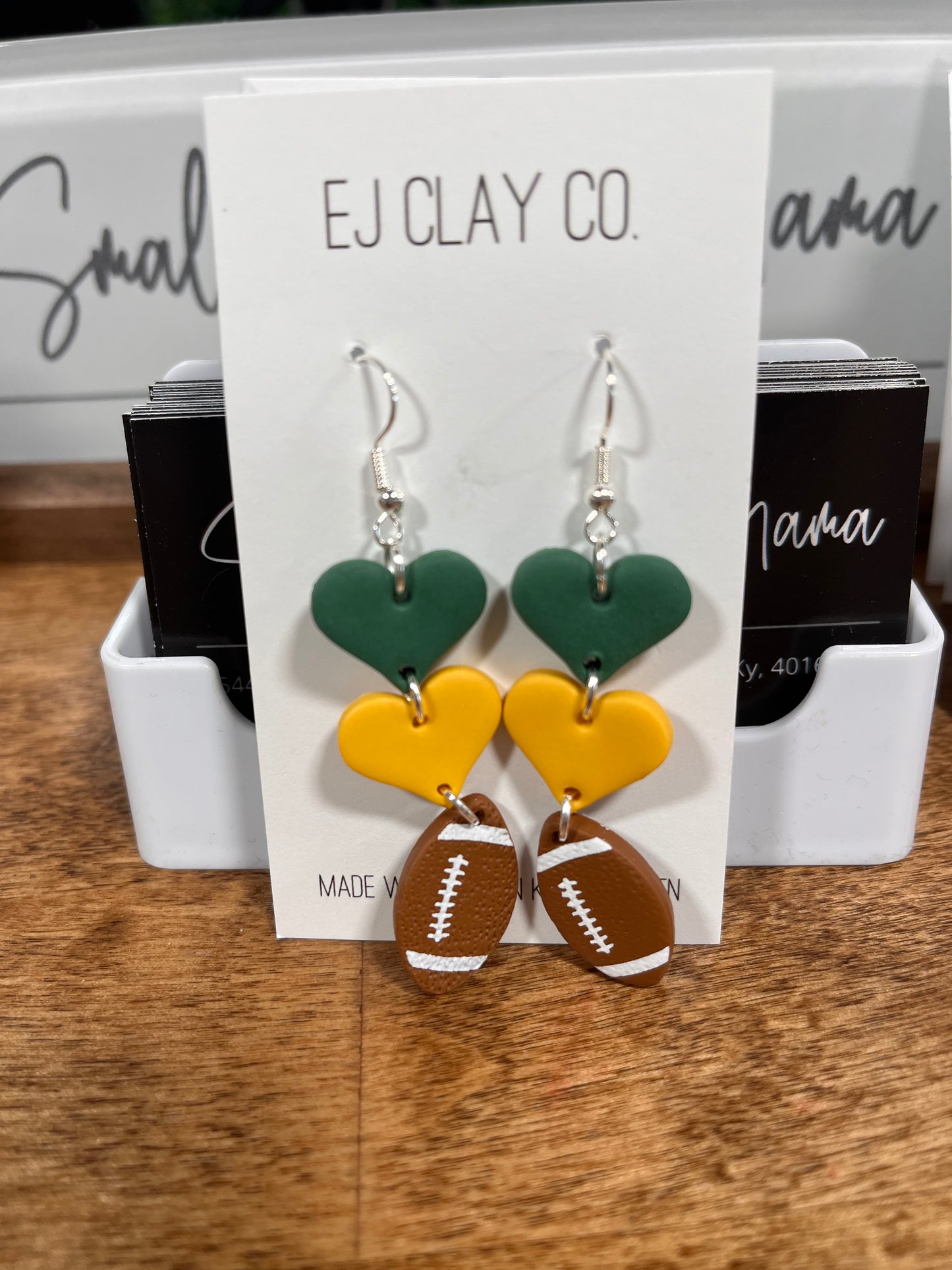 Football Team Dangle Earrings