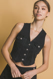Laney’s denim vest