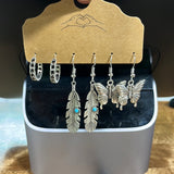 Turquoise earring set