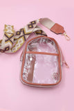 Clear sling bag crossbody