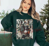 *Preorder*Vogue Christmas tree tee
