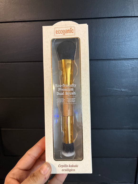 Dual Kabuki Make Up Brush