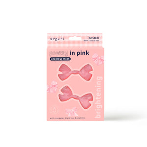 Pretty in Pink Brightening Undereye Masks – 6 Pairs