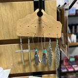 Turquoise earring set