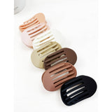 French Design Flat Hair Claw Clips