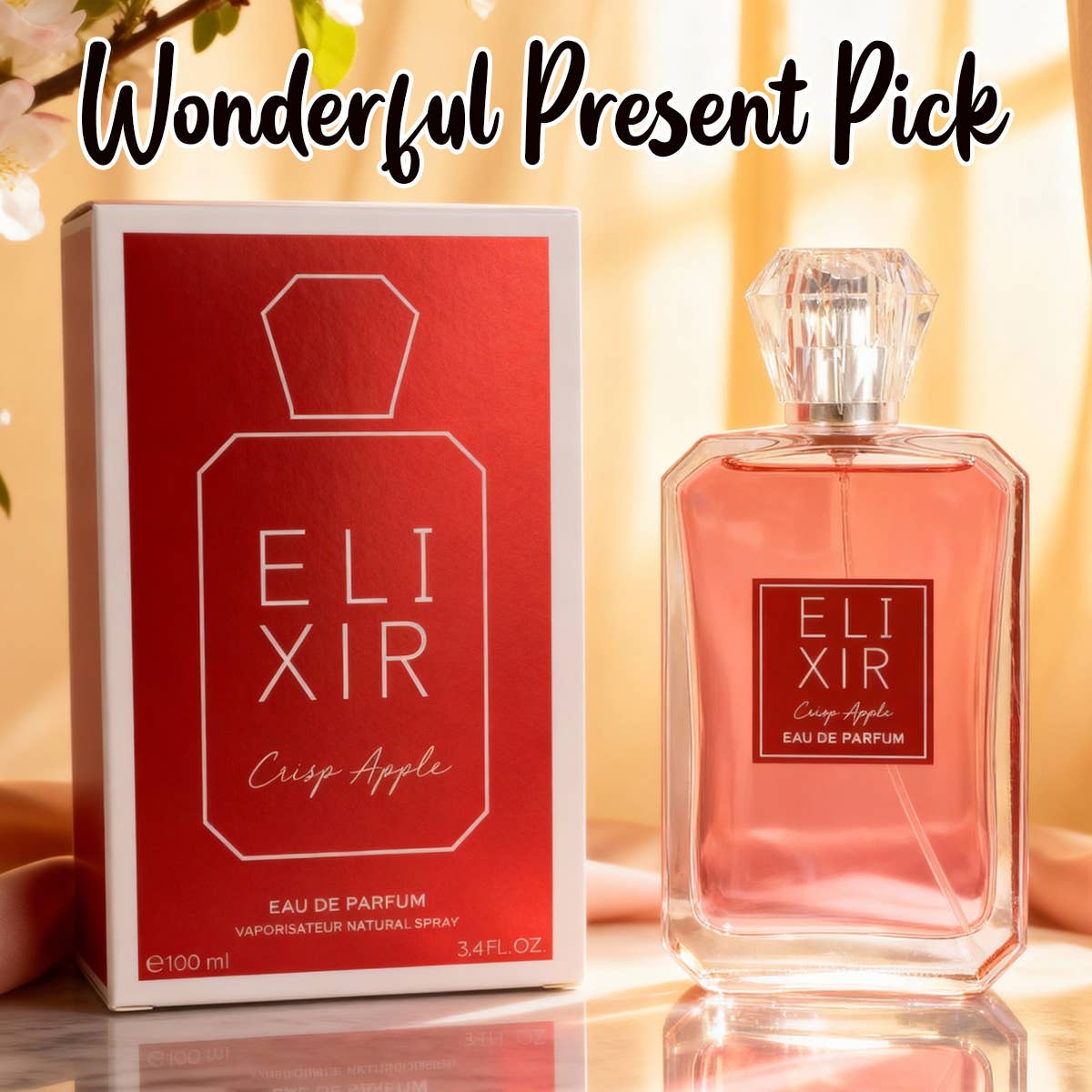 Elixir Crisp Apple Spray Perfume Eau De Parfum For Women