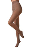 Women's Fake Sheer Fleece Lined Pantyhose Tights: NUDE / ONE SIZE
