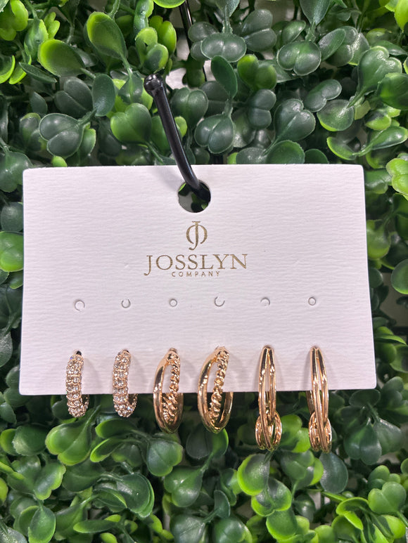 18k gold hoops