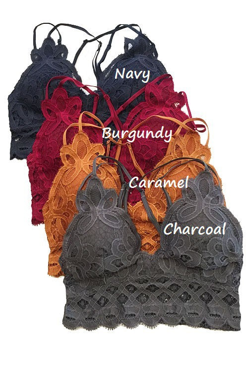 Lace bralettes