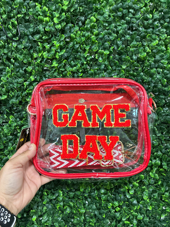Game Day clear crossbody