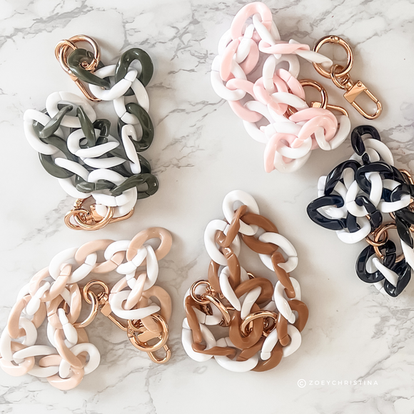 Chunky Acrylic Bag Chains