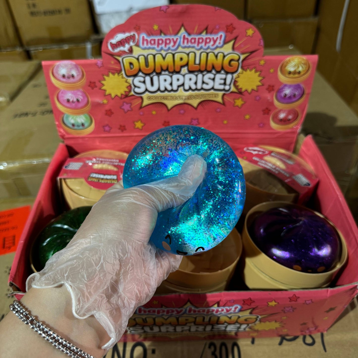 Sugar Squeeze Glitter WRAPPED Dumpling