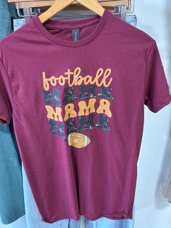 Football mama tee