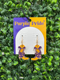 Game Day Cowboy boot dangle earrings