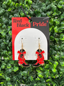Game Day Cowboy boot dangle earrings