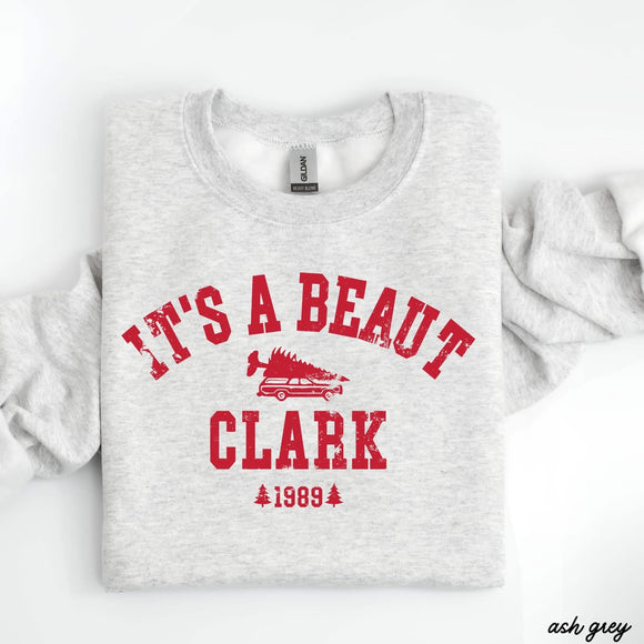 It’s a Beaut Clark crewneck