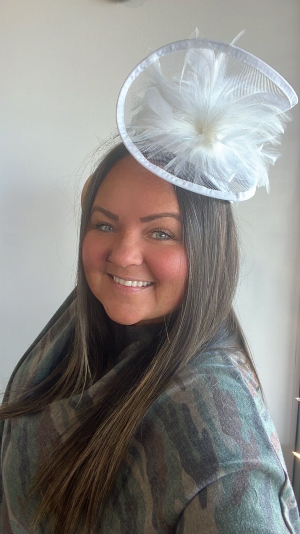 Double victory fascinator