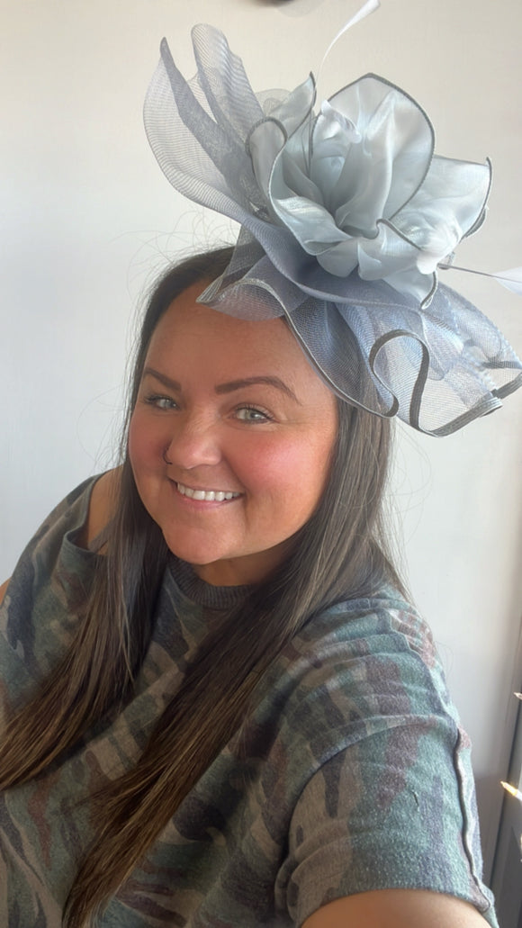 Fancy me Floral Mesh Fascinator