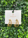 18k gold hoops