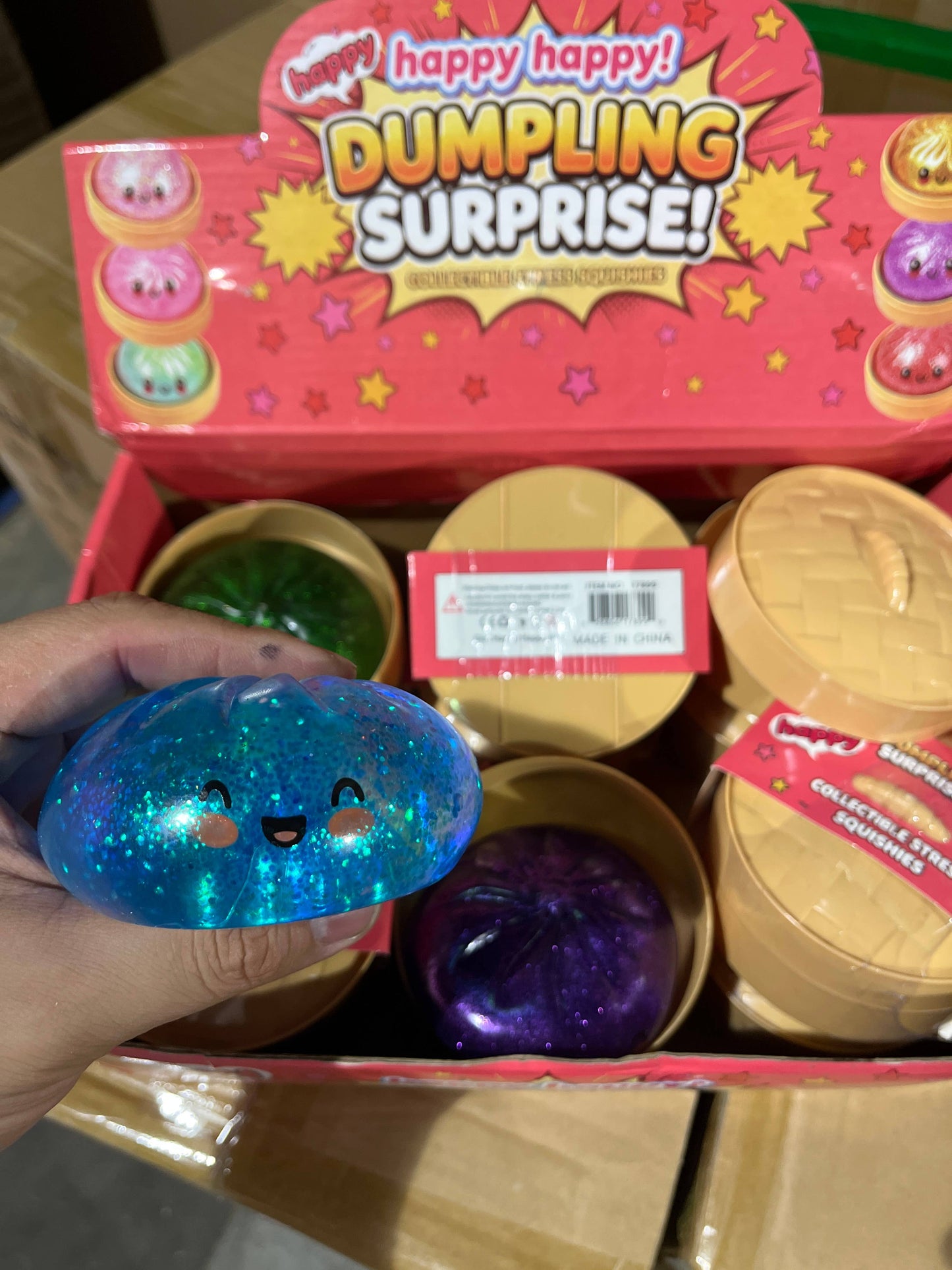 Sugar Squeeze Glitter WRAPPED Dumpling