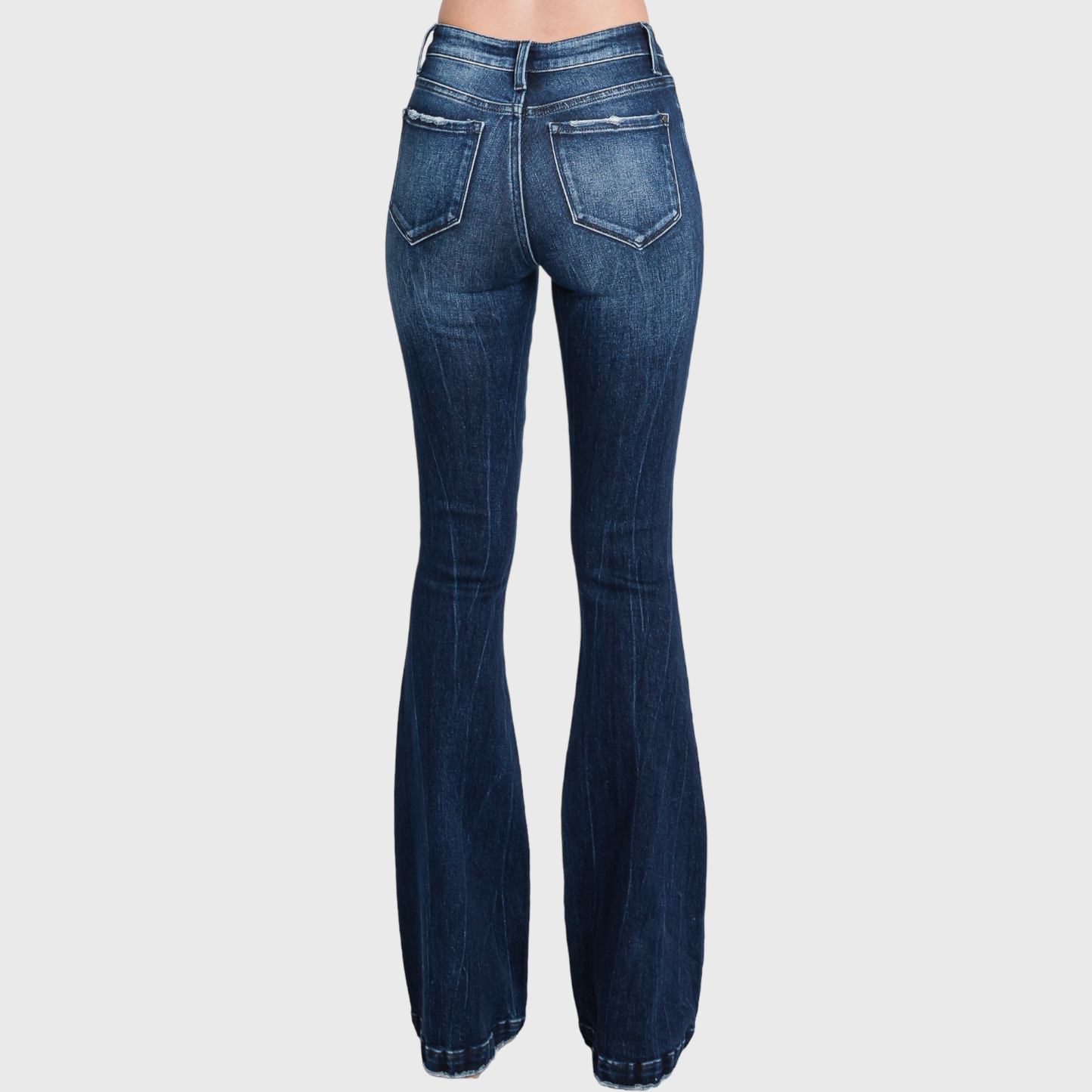 Tara’s trouser hem flare jeans