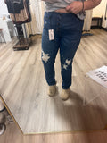 Judy blue button fly boyfriend jeans