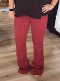 Polly’s pull on flare jeans