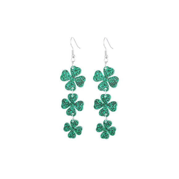 Clover 3 Dangle Earrings