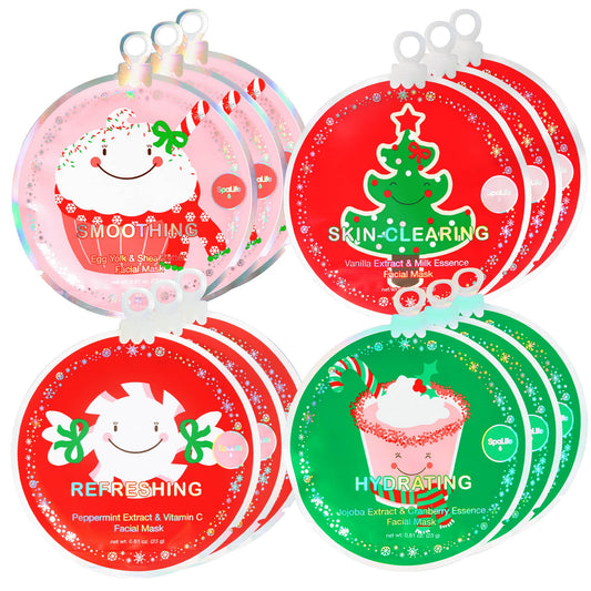 Holiday Stocking Stuffer Assorted Facial Masks