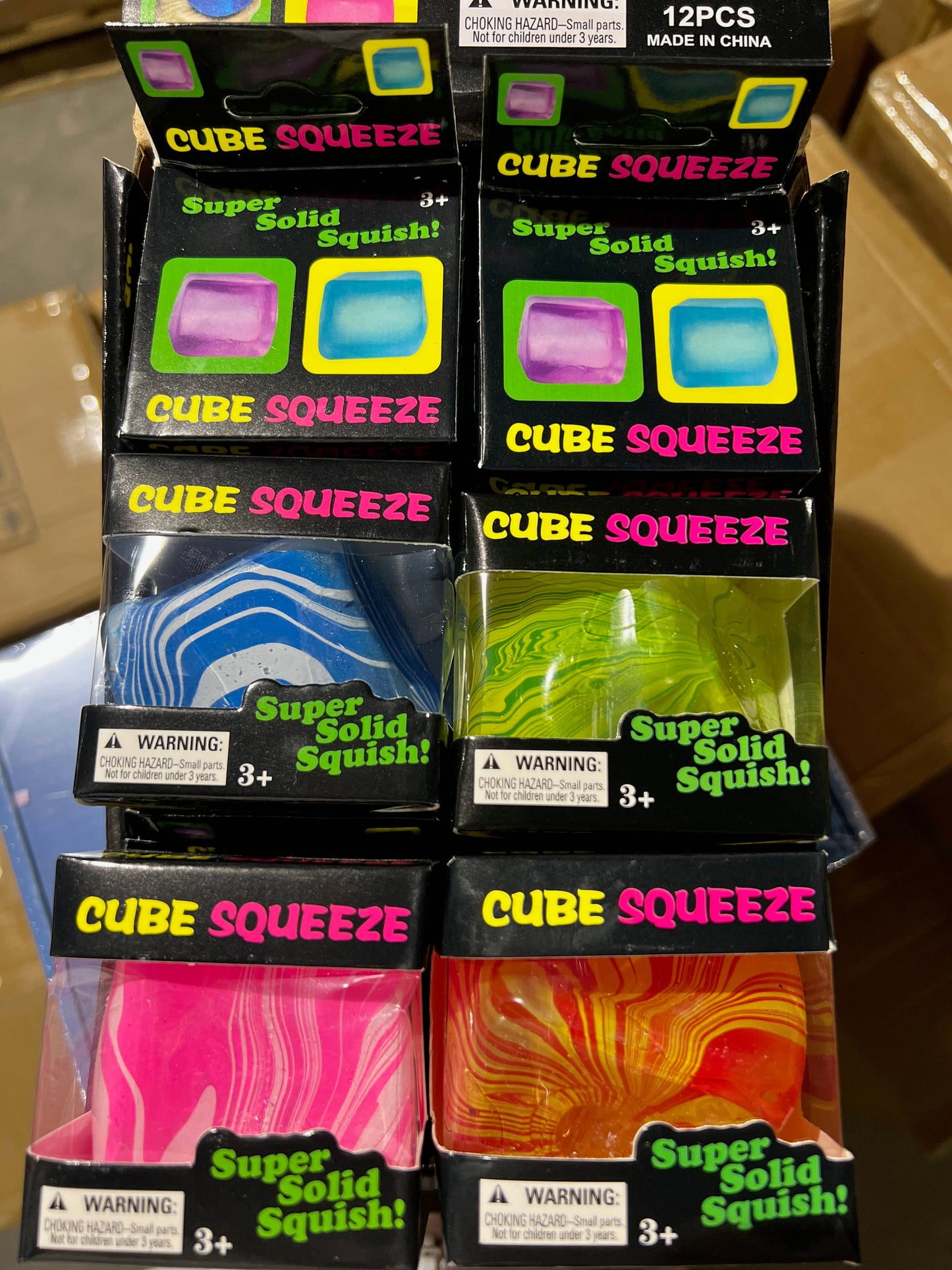 Swirly Design Cube