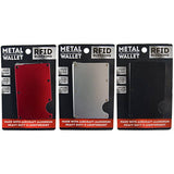 Metal RFID Blocking Wallet With Money Clip